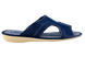 Женские открытые тапочки из синего джинса БЕЛСТА с прорезями по бокам - 3