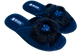 Жіночі відкриті сині повстяні капці БЕЛСТА прикрашені хутром - 1