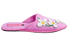 Жіночі закриті капці БЕЛСТА з рожевої повсті прикрашені аплікацією квіточок і вишивкою - 3