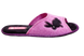 Женские открытые розовые войлочные тапочки БЕЛСТА украшены Зайчиком - 3