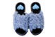 Женские открытые тапочки БЕЛСТА из голубой искусственной овчины - 2